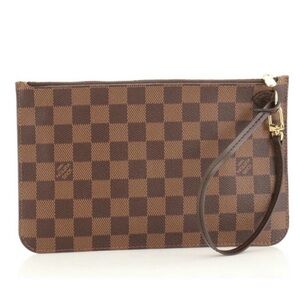 Louis Vuitton Damier Ebene Neverfull Pochette